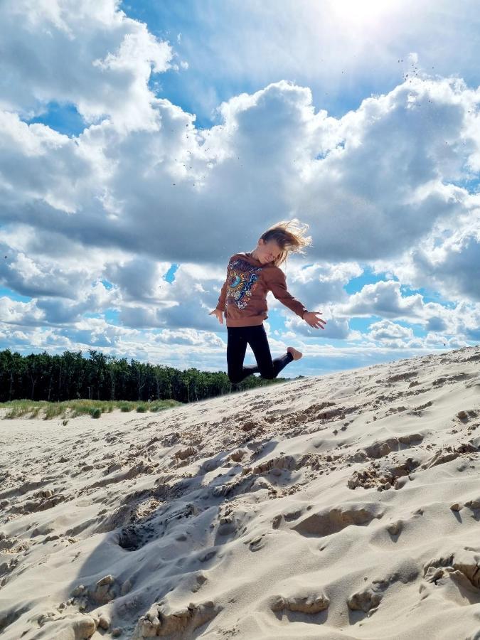 Siedlisko Na Wydmach, Domki Klimatyzowane Łeba Extérieur photo